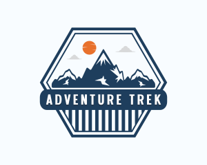 Alpine Mountain Adventure logo design