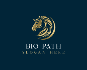 Luxury Equestrian Horse logo design