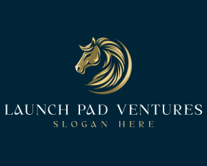 Luxury Equestrian Horse logo design