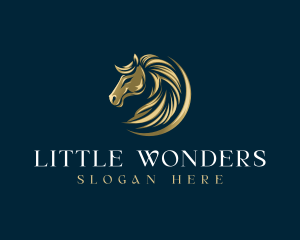 Luxury Equestrian Horse logo design