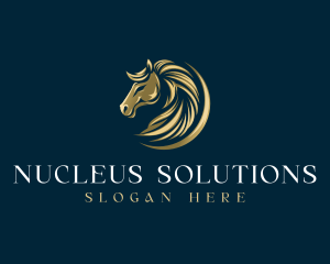 Luxury Equestrian Horse logo design