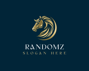 Luxury Equestrian Horse logo