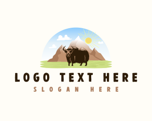 Ox  Animal Landscape logo