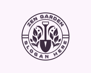 Garden Shovel Landscaping logo design