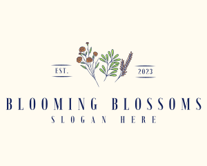 Herbal Flower Garden logo design