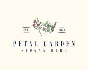 Herbal Flower Garden logo design