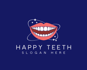 Dental Floss Smile logo
