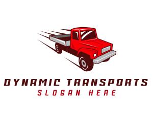 Truck Fast Delivery logo design