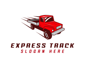 Truck Fast Delivery logo design