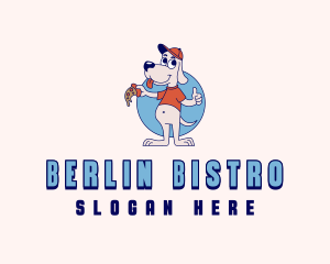 Pizza Dog Bistro logo design