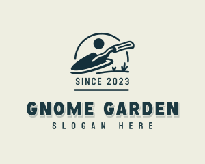 Gardener Tools Trowel logo design