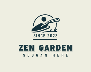 Gardener Tools Trowel logo design