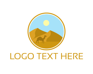 Camel Desert Badge logo