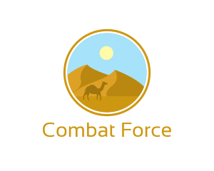 Camel Desert Badge logo