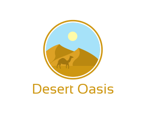 Camel Desert Badge logo