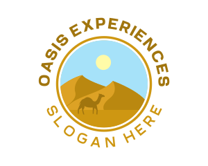 Camel Desert Badge logo