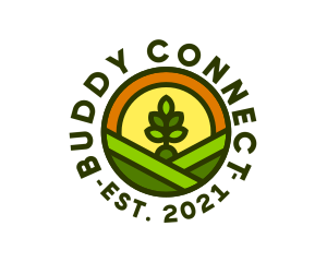 Sprout Gardening Badge logo design