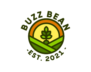 Sprout Gardening Badge logo design