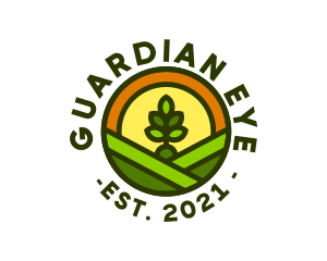 Sprout Gardening Badge logo design