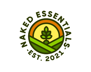 Sprout Gardening Badge logo design