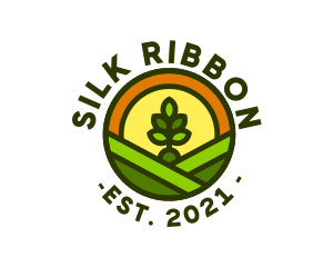 Sprout Gardening Badge logo design