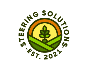 Sprout Gardening Badge logo design