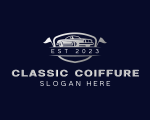 Classic Car Transport logo design