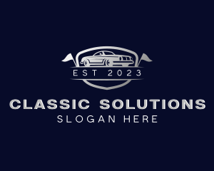 Classic Car Transport logo design