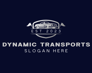 Classic Car Transport logo design