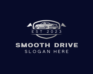 Classic Car Transport logo design