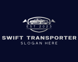 Classic Car Transport logo design