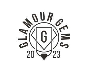 Diamond Gemstone Lifestyle logo design