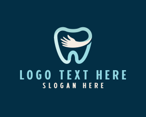 Dental Orthodontist Hand logo