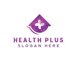 Health Clinic Cross logo design