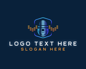 Podcast Sound Mic Logo
