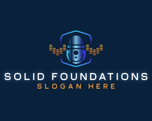 Podcast Sound Mic logo