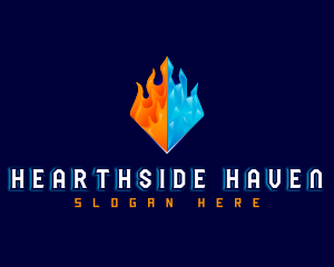 HVAC Fire Ice logo