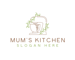 Baking Mixer Kitchen logo design