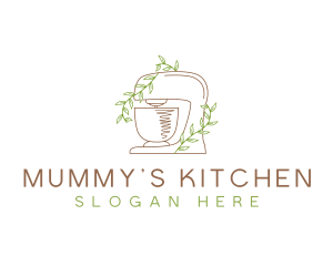 Baking Mixer Kitchen logo design