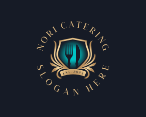 Fork Knife Cutlery logo design