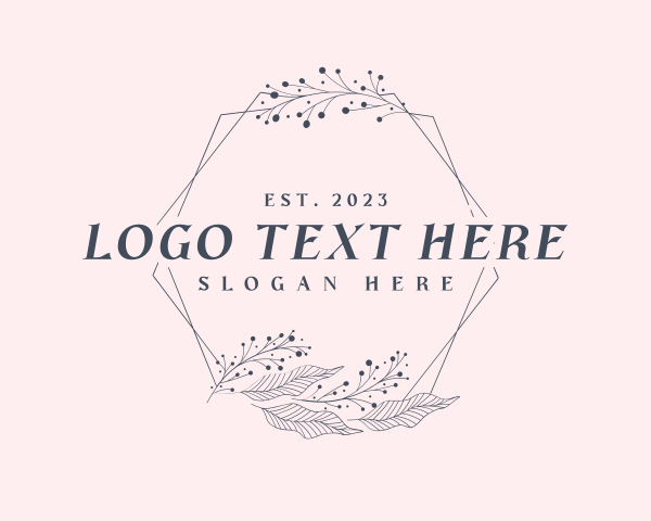 Elegant Floral Frame logo