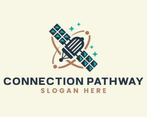 Satellite Network Connection logo