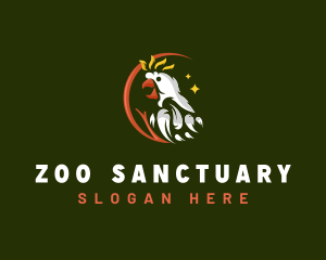 Cockatoo Bird Sanctuary logo design