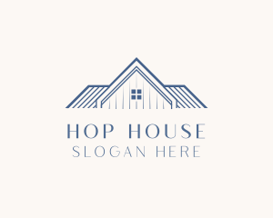 House Roof Service logo design