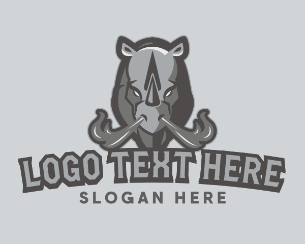 Angry logo example 4
