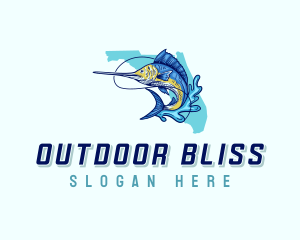 Florida Marine Fish logo design