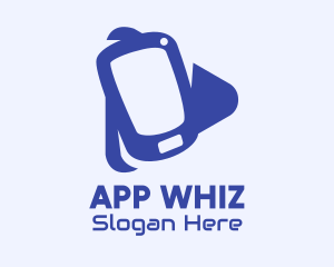 Mobile Streaming Application logo design