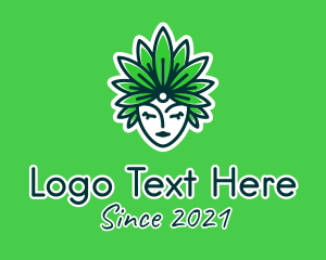 Organic Leaf Headdress  logo