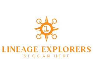 Navigation Compass Direction logo design