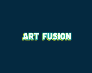 Modern Pop Art Neon logo